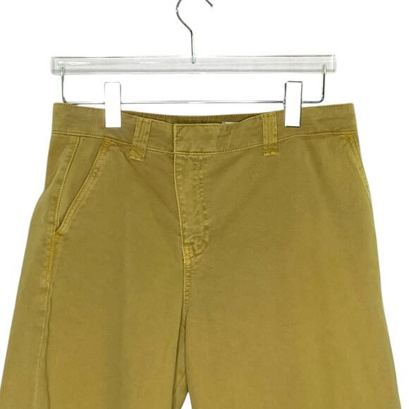 Zara M Chino Trouser Pants Wide Leg Straight Tan Baggy Skater Streetwear - Picture 4 of 11